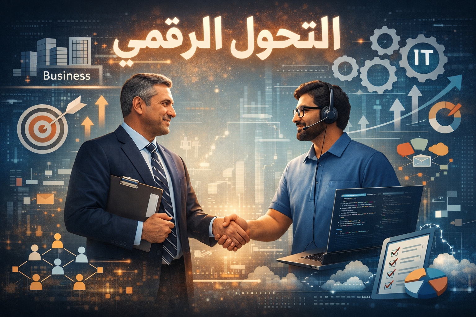 عرض تقديمي عن التحول الرقمي للقطاع غير الربحي